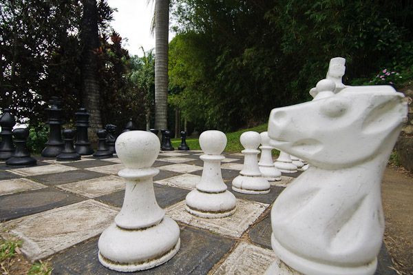 Large Outdoor Chess Set